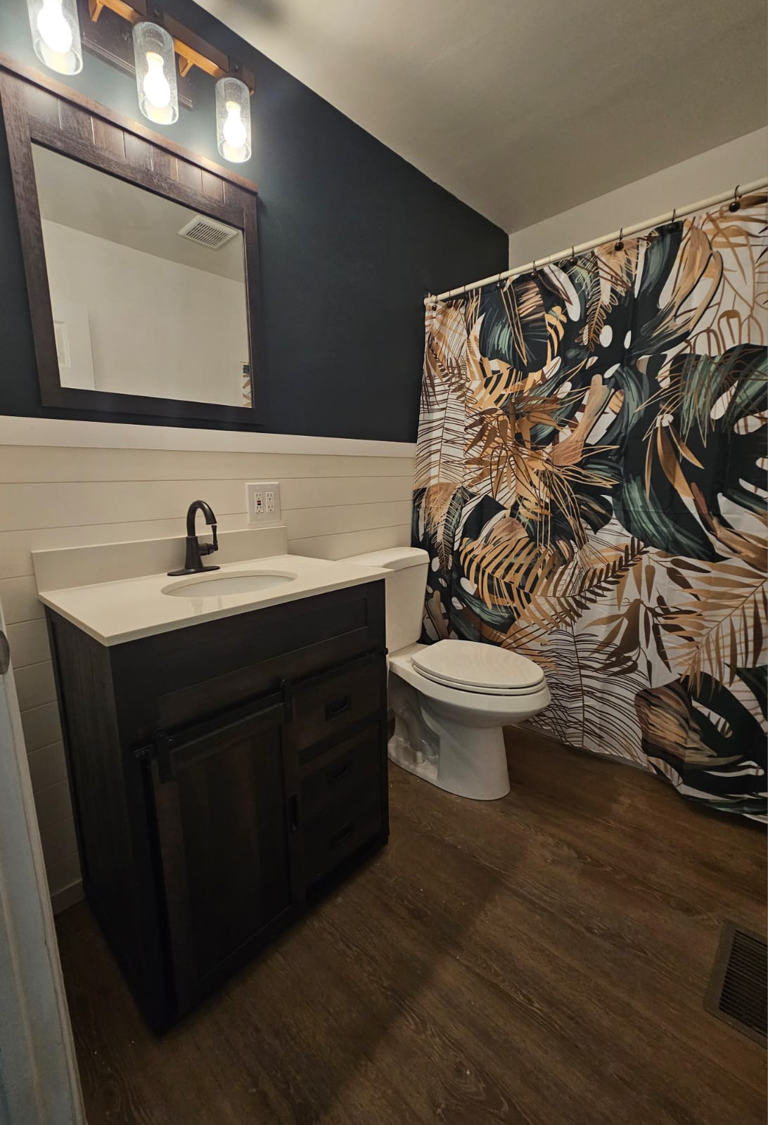 hallway bathroom